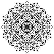 Oriental decorative element N2