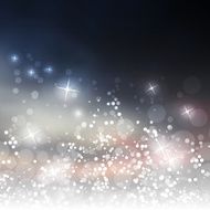 Sparkling Cover Design Template with Abstract Blurred Background N11