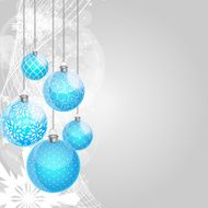 Abstract beauty Christmas and New Year background Vector illustration N22