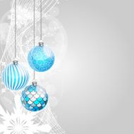 Abstract beauty Christmas and New Year background Vector illustration N23