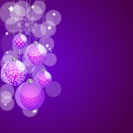 Abstract beauty Christmas and New Year background vector illust N7