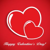 Happy Valentines Day Card Vector Illustration N4