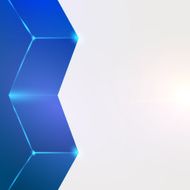 Blue hexagons abstract background N2