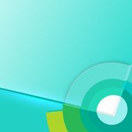 Abstract blue sky cycle background