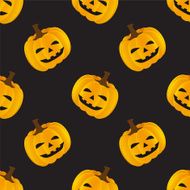 Halloween holiday seamless background