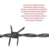 Barbed Wire Vector N5