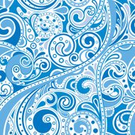 Abstract curly pattern N2