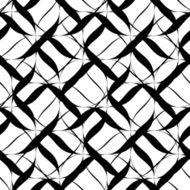 Black and white seamless pattern with stripe line N2