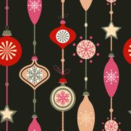 Christmas decorations on dark N2
