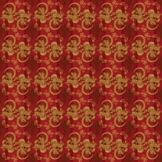Seamless Dragon Wallpaper Pattern