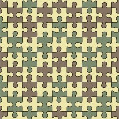 Puzzle seamless pattern N2