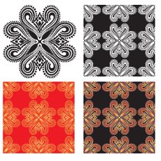 Vector Wallpaper Pattern Tile