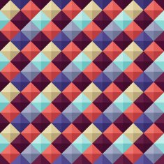 Abstract geometric seamless pattern N61