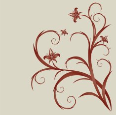 Floral Pattern N694