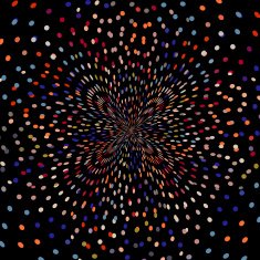 abstract colorful polka dot pattern background N4