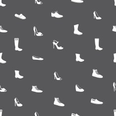 boots and shoes seamless pattern eps10