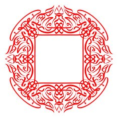 calligraphic frame