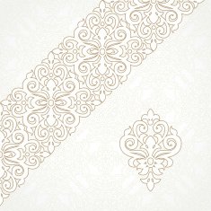 Vector lace border in Victorian style