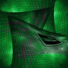 abstract green check technology pattern background N4