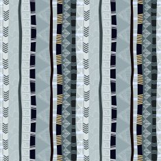 Seamless ethnic pattern with geometrical designs