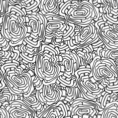 abstract seamless monochrome pattern of lines