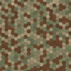 Dust Hexagon Pattern Square