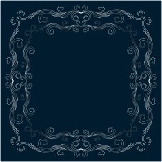 Vintage Greeting Card Frame Design free image download