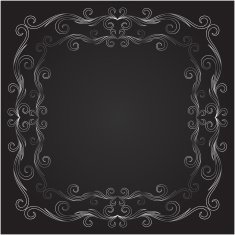 Vintage Greeting Card Frame Design N3