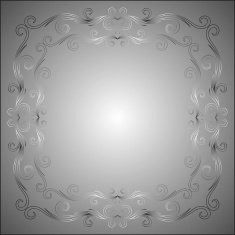 Vintage Greeting Card Frame Design N4