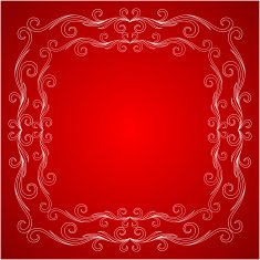 Vintage Greeting Card Frame Design N5