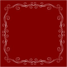 Vintage Greeting Card Frame Design N7