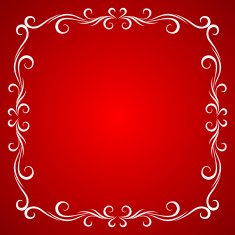 Vintage Greeting Card Frame Design N14