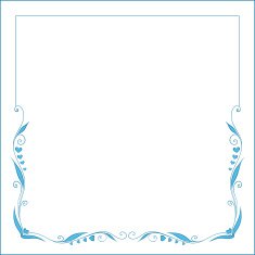 Greeting frame for valentine's day