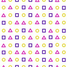 Background circle triangle square N7