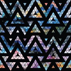 Galaxy seamless pattern N4