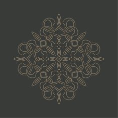 Circular pattern in arabic style N2