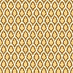 Seamless Gold Art Deco Vector Pattern