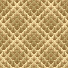 Seamless Gold Art Deco Vector Pattern N2