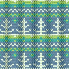 Christmas Seamless Knitting Pattern N15