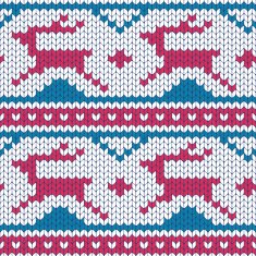 Christmas Seamless Knitting Pattern N20