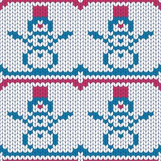 Christmas Seamless Knitting Pattern N24