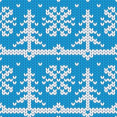 Christmas Seamless Knitting Pattern N28