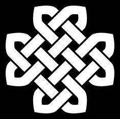 Celtic knot vector illustration N2
