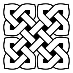 Celtic knot vector illustration N3