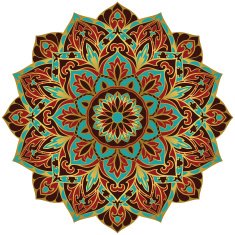 Decorative vector mandala