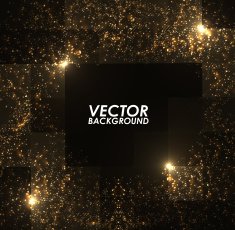 Abstract gold lights pattern technology background N2