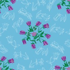Seamless Floral Pattern N1117