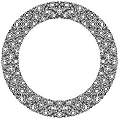 Decorative circle