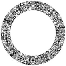 Decorative circle N2
