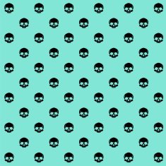vector seamless with skulls N3
